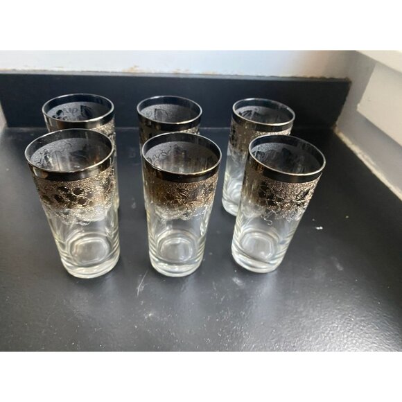 AUTHENTIC Dorothy C. Thorpe Silver Band Barware Set (9 Pcs) | RARE Lighter, Cara - Picture 7 of 16